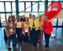 SPD Frauen Unterföhring mit Maria Noichl