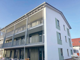 Gemeindlicher Wohnungsbau - der „Wehnerhof“ an der Münchner Straße