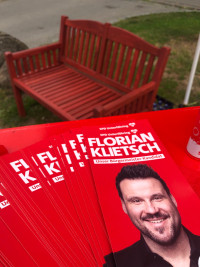 Unsere Rote Bank - Bürgermeisterkandidat Florian Klietsch