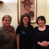 v.r.n.l.: Christine Weingärtner, Tanja Gernet, Beate Welnetz-Richter