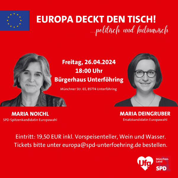 Europa deckt den Tisch