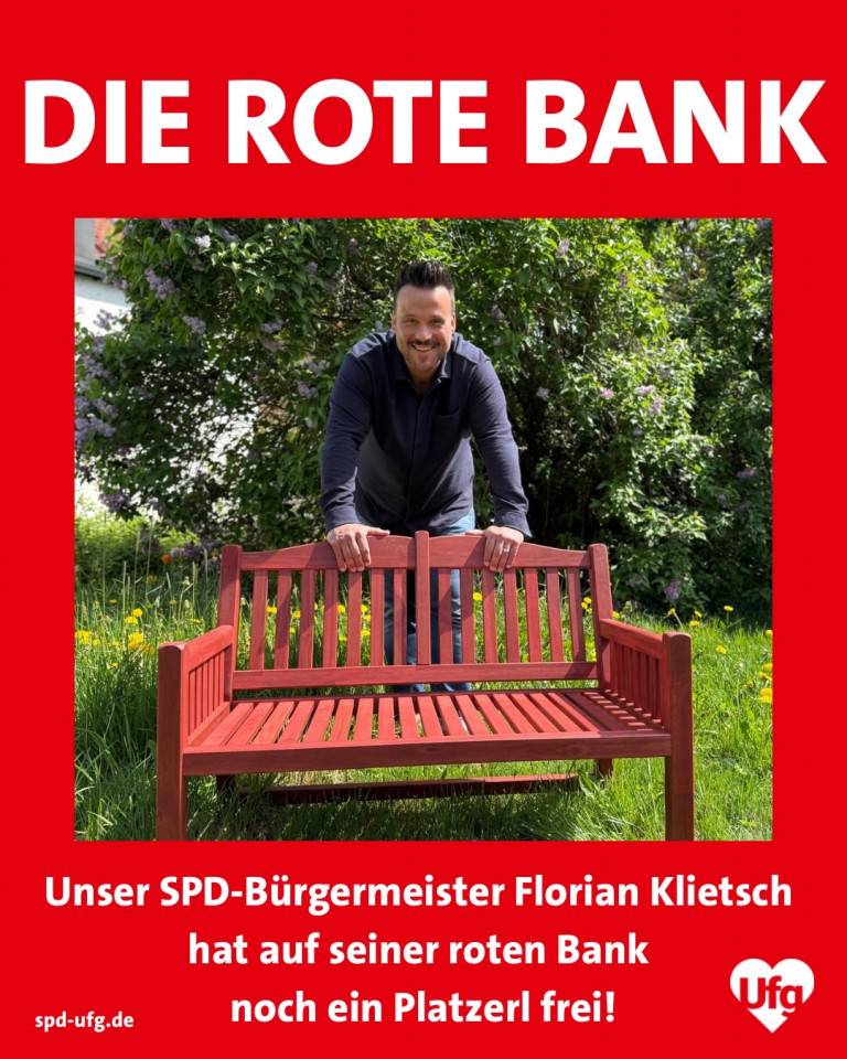 Die rote Bank ist zurück!